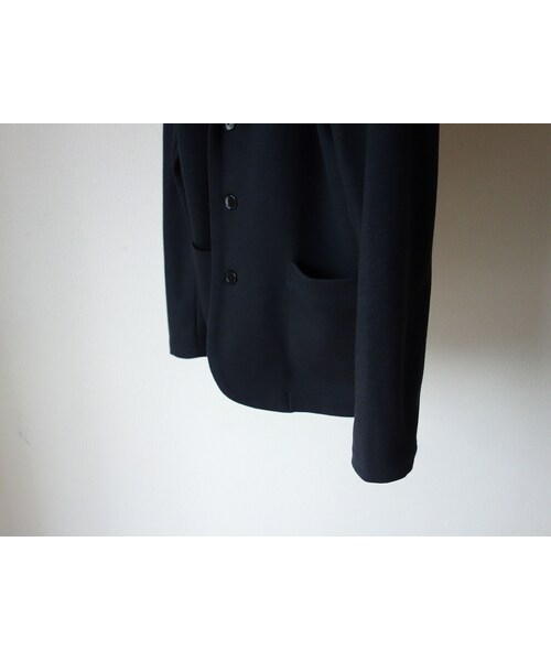 MANUAL ALPHABET（マニュアル アルファベット）の「【完売御礼】Manual alphabet マニュアルアルファベット  アクリルウール ストレッチポンチ 2釦ジャケット＆イージーパンツ NVY ネイビー【セットアップ】（テーラードジャケット・メンズ・その他）」の12枚目の写真