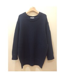 diddlediddle | 2016AWcollection　SOFT KNIT / NAVY(ニット/セーター)