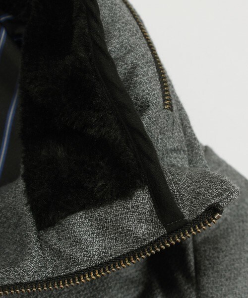 MEN'S BIGI(メンズビギ)の「【渡部篤郎さん着用 メンズクラブ12月号 掲載商品】ボリュームネックフードダウンジャケット/フランネルアムンゼン(ダウンジャケット/コート・メンズ・グレー/ネイビー・SS/S/M/L)」の16枚目の写真