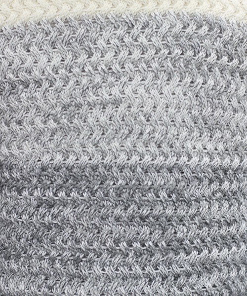 UNION STATION（ユニオンステーション）の「【2016-17AW商品】グラデーションクルーネックニット（ニット/セーター・メンズ・ホワイト系その他/その他1・S/M/L/LL）」の7枚目の写真