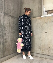 JOHN SMEDLEY × ASHLEY WILLIAMS ニットワンピース JOHN SMEDLEY × ASHLEY WILLIAMS ニットワンピース - メルカリ