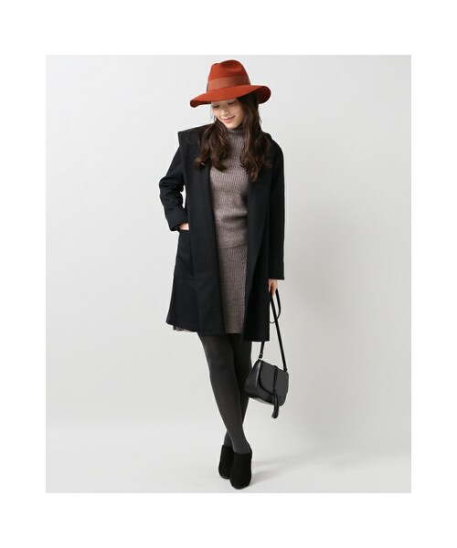 Spick & Span（スピックアンドスパン）の「WOOL カルゼ フードコーディ