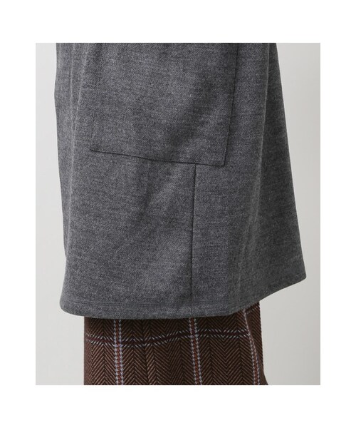 Spick & Span（スピックアンドスパン）の「WOOL カルゼ フードコーディ