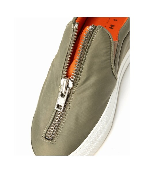 JOURNAL STANDARD（ジャーナルスタンダード）の「BOMBER ミリタリー スリッポン（シューズ・カーキ・37/38）」の9枚目の写真