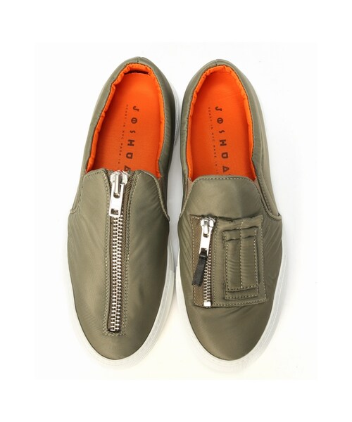 JOURNAL STANDARD（ジャーナルスタンダード）の「BOMBER ミリタリー スリッポン（シューズ・カーキ・37/38）」の8枚目の写真