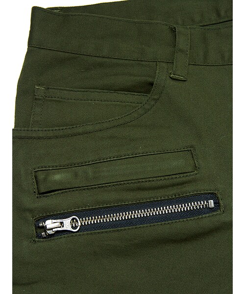 Luv maison(ラブメゾン)の「ツイルストレッチバイカーゴパンツ(パンツ・メンズ・ブラック/カーキ・M/L)」の16枚目の写真