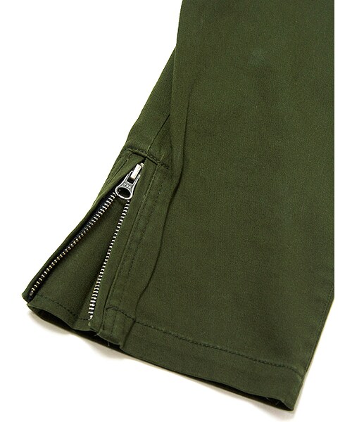 Luv maison(ラブメゾン)の「ツイルストレッチバイカーゴパンツ(パンツ・メンズ・ブラック/カーキ・M/L)」の18枚目の写真