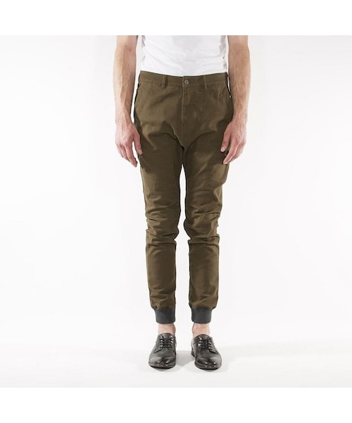 Zanerobe ゼインローブ の Zanerobe Military Denim Jogger Pants Khaki ゼインローブ ミリタリーデニム ジョガーパンツ カーキ その他パンツ Wear