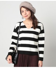 ROPE' PICNIC | ミラノリブVネックプルオーバー(トップス)