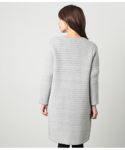 ROPE' PICNIC（ロペピクニック）の「ノーカラーグログランニットコート