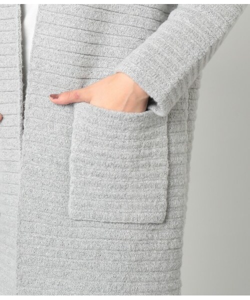 ROPE' PICNIC（ロペピクニック）の「ノーカラーグログランニットコート