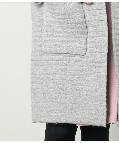 ROPE' PICNIC（ロペピクニック）の「ノーカラーグログランニットコート