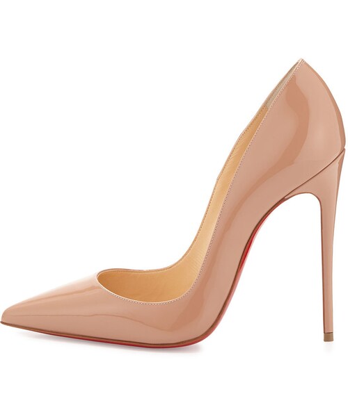 so kate patent red sole pump