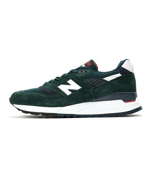 NEW BALANCE(ニューバランス)の「M998CHI(スニーカー・メンズ・グリーン・26cm/26.5cm/27cm/27.5cm/28cm)」の2枚目の写真