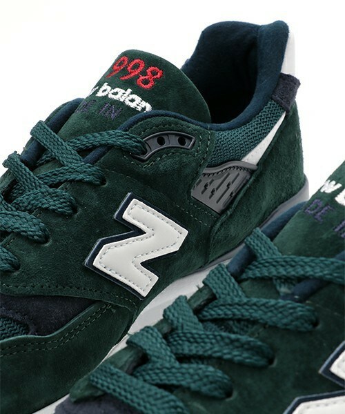 NEW BALANCE(ニューバランス)の「M998CHI(スニーカー・メンズ・グリーン・26cm/26.5cm/27cm/27.5cm/28cm)」の7枚目の写真