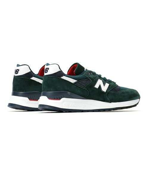 NEW BALANCE(ニューバランス)の「M998CHI(スニーカー・メンズ・グリーン・26cm/26.5cm/27cm/27.5cm/28cm)」の4枚目の写真