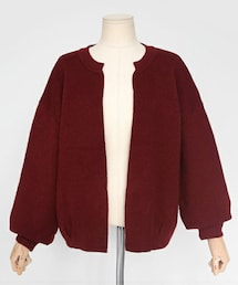 DHOLIC | ラウンドネックハイゲージニットカーディガン(カーディガン/ボレロ)