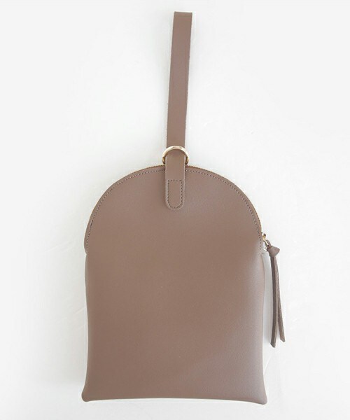 DHOLIC(ディーホリック)の「2TYPEワンハンドルミニマルバッグ(ハンドバッグ・レディース・グレー/ココア/ブラック/ベージュ/ワイン・FREE)」の3枚目の写真