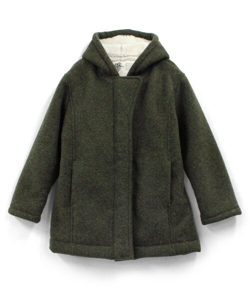 RNA-N（アールエヌエーエヌ）の「＜予約＞ボンディングZip upジャケット（ジャケット/アウター・レディース・ベージュ/カーキ/チャコール・M）」の7枚目の写真