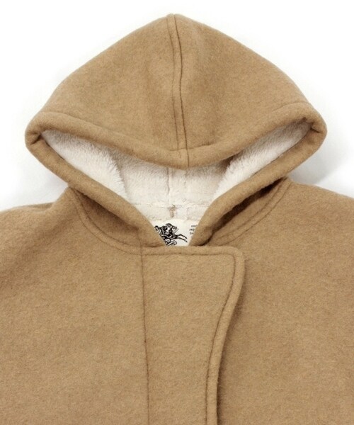 RNA-N（アールエヌエーエヌ）の「＜予約＞ボンディングZip upジャケット（ジャケット/アウター・レディース・ベージュ/カーキ/チャコール・M）」の8枚目の写真