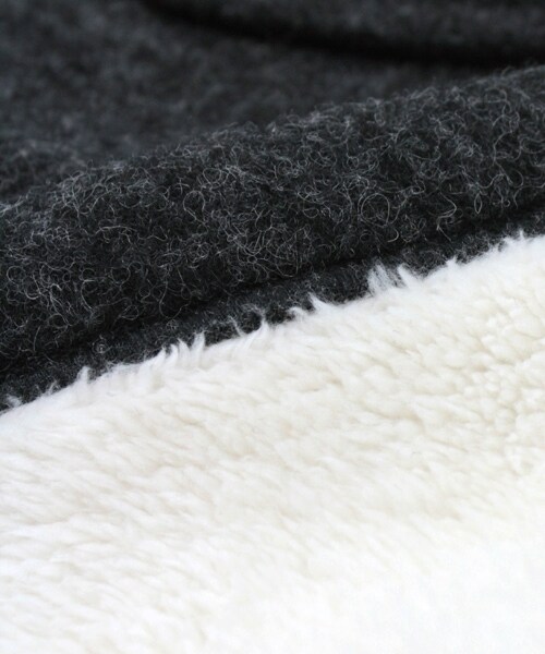 RNA-N（アールエヌエーエヌ）の「＜予約＞ボンディングガウン（ジャケット/アウター・レディース・ベージュ/カーキ/チャコール・M）」の8枚目の写真