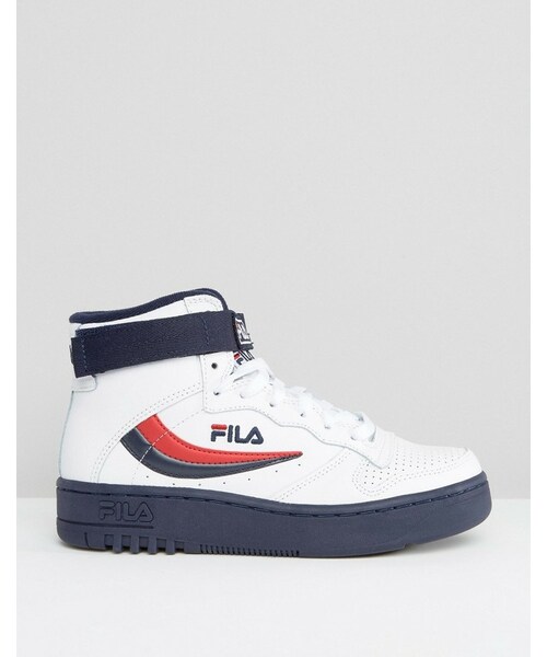 FILA（フィラ）の「Fila Fx-100 High Sneakers In White（スニーカー ...