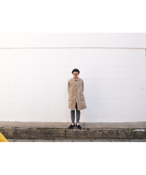 Ordinary Fits オーディナリーフィッツ 20AW ノーカラーコート セール ordinary fits DOCTOR COAT GRAY ordinary fits通販