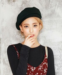 DHOLIC | ウールベレー帽(ハンチング/ベレー帽)