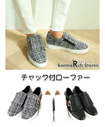 KORMARCH | チャック付ローファー(サンダル)