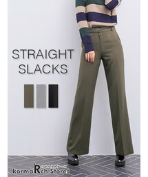 KORMARCH | ストレートスラックスパンツ(その他パンツ)