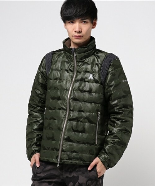 MARK & LONA（マークアンドロナ）の「TM Camo Down Stand Jacket