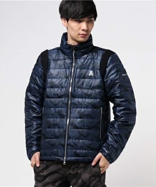 マーク＆ロナ W CAMO KNIT FULL OPEN OUTER ジャケット マーク＆ロナ W CAMO KNIT FULL OPEN OUTER ジャケット