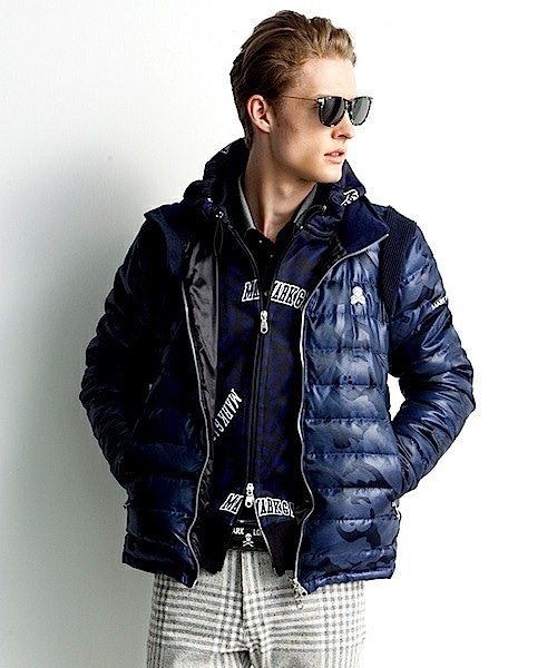 MARK & LONA（マークアンドロナ）の「TM Camo Down Stand Jacket