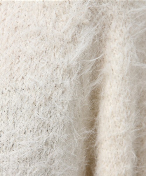 archives（アルシーヴ）の「テンタッチラグランプルオーバー（ニット/セーター・レディース・オフホワイト/グレー/ピンク・MEDIUM）」の10枚目の写真