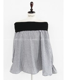 INSTYLEFIT | ラブリーオフショルダーブラウス(ニット/セーター)