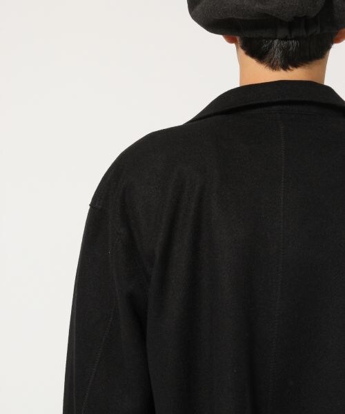 RAGEBLUE（レイジブルー）の「ウールガウンコート（ジャケット/アウター・ブラック/グリーン）」の9枚目の写真