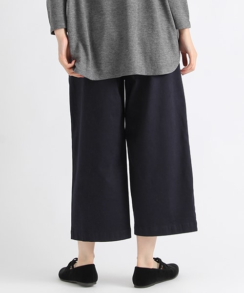 studio CLIP（スタディオクリップ）の「[ｄａｙｓ]タックワイドパンツ（パンツ・ベージュ/グリーン/カーキ/ネイビー）」の7枚目の写真