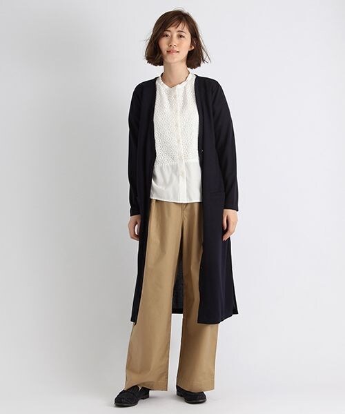 studio CLIP（スタディオクリップ）の「アソート生地ローファー（シューズ・チェック/ライトグレー）」の5枚目の写真