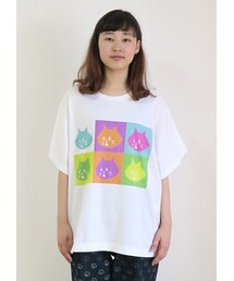 Ne-net（ネネット）の「にゃー / からーにゃー T / Tシャツ（）」 - WEAR