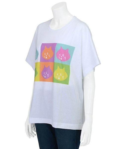 Ne-net（ネネット）の「にゃー / からーにゃー T / Tシャツ（）」 - WEAR