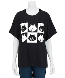 Ne-net（ネネット）の「にゃー / からーにゃー T / Tシャツ（）」 - WEAR