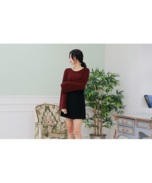 2PER(2プロ)の「バックVネックストラップルーズフィットTシャツ(P0000EKI)(Tシャツ/カットソー・レディース・null・FREE)」の1枚目の写真