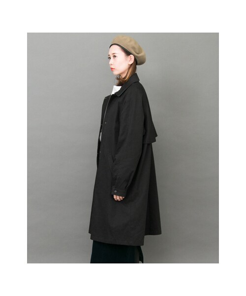 KBF（ケイビーエフ）の「【予約】WEB限定 ボーイフレンドコート（ジャケット/アウター・レディース・BEIGE/BLACK/DENIM・one）」の17枚目の写真