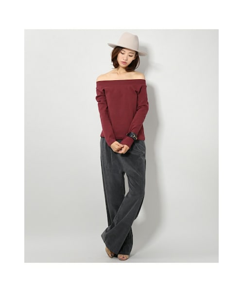 plage（プラージュ）の「オフショルプルオーバー（）」 - WEAR