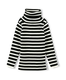 BRANSHES | ボーダータートルネックTシャツ(ニット/セーター)