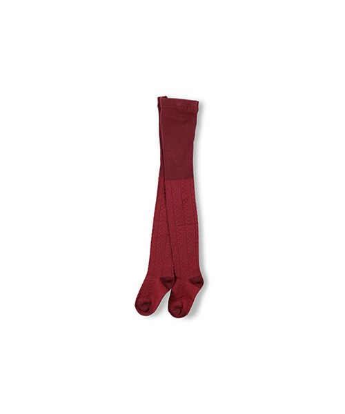 BRANSHES(ブランシェス)の「フロート編みタイツ(タイツ/ストッキング・キッズ・ベージュ/エンジ/グレー/チャコールグレー・75~135)」の1枚目の写真