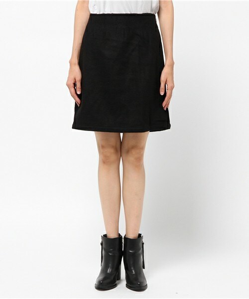 archives（アルシーヴ）の「無地ウールタイトスカート（スカート・レディース・ブラック/グレー/キャメル/ピンク・MEDIUM）」の5枚目の写真