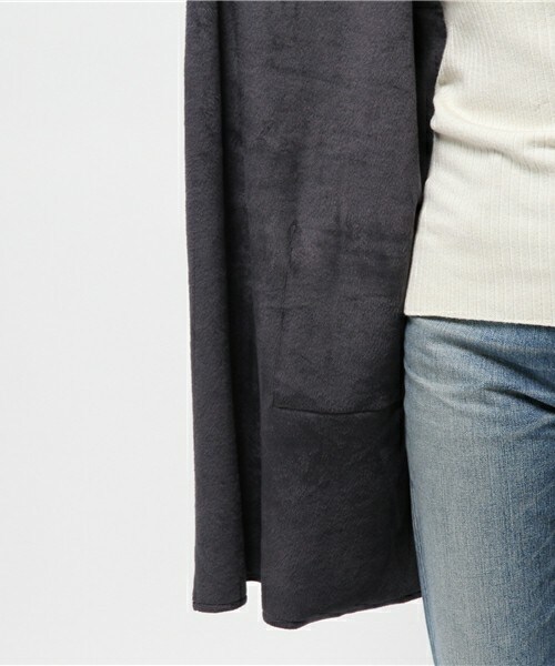 INTERPLANET WINGS(インタープラネットウィング)の「TCファーフーテッドトッパー(その他アウター・レディース・グレー/ネイビー/キャメル・FREE)」の10枚目の写真