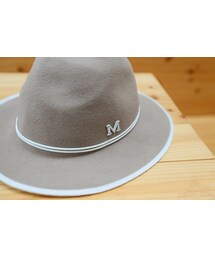 Dailyabout | M装飾ポイント配色フェドラハット(P0000VSO)(ハンチング/ベレー帽)