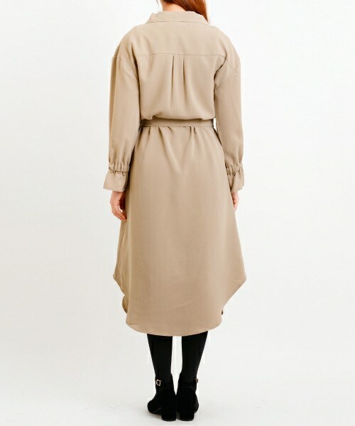 MAJESTIC LEGON（マジェスティックレゴン）の「袖フリルロングコート